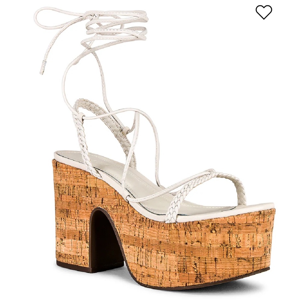 Schutz Maxima Citout Platform on Pearl, Size: 8.5